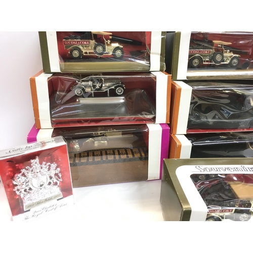 456 - A Collection of Boxed Matchbox Souvenirs includes Ashtrays. Pen holders etc.