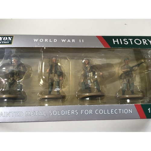 462 - Collection of World War 2 metal model soldiers by Britain and Oryon. Britain..Operation Overlord the... 