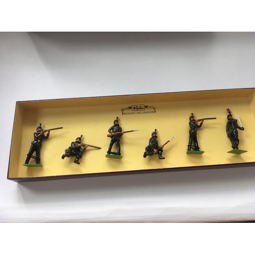 474 - A collection of 4 boxed sets toy soldiers by Britain comprising..8833 127th Baluch light infantry..8... 