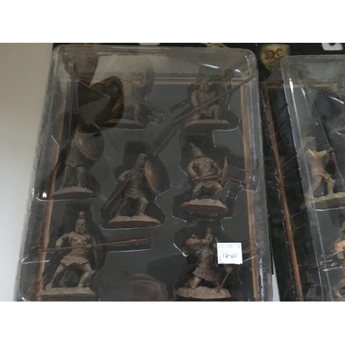 490 - 2 packs of toy soldiers from 300 Spartan, both unopened in original packaging.