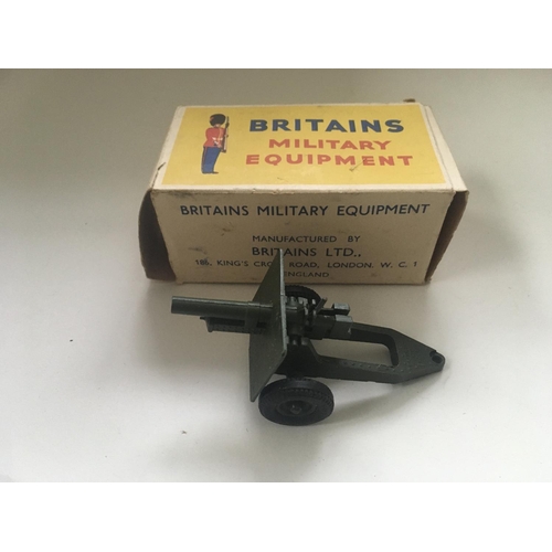 528 - A collection of 4 boxed metal military models by Britains. Includes 9783. 9724. 9784. 2026