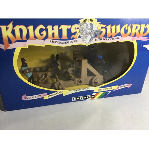 529 - Two boxed models by Britain from the Knights of the Sword. Set numbers 7774 and 7788