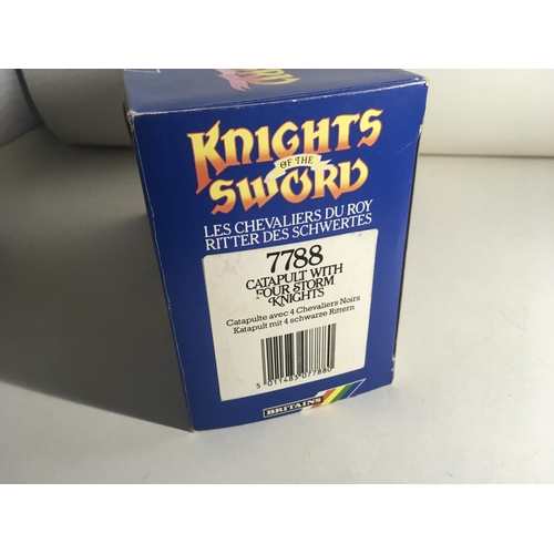 529 - Two boxed models by Britain from the Knights of the Sword. Set numbers 7774 and 7788