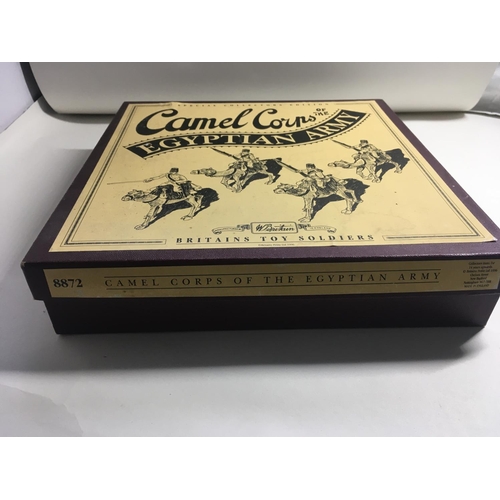 530 - Boxed collectors models by Britains. This et is Camel corps of the Egyptian army. 8872