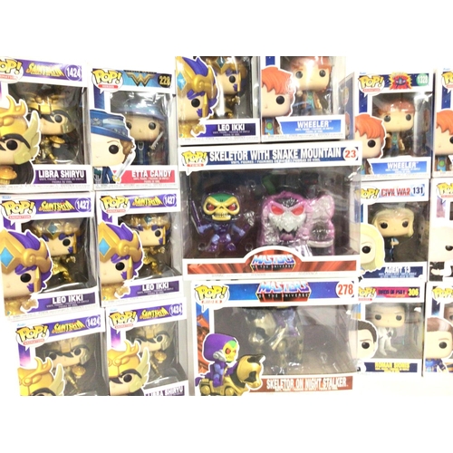 54 - A Collection of boxed Funko Pop Figures.