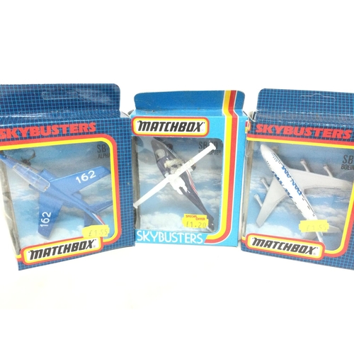 550 - A Collection of Boxed Matchbox Skybusters.