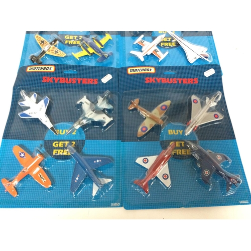 552 - 4 X Matchbox Skybusters 4 Packs.