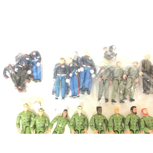 562 - A Collection of Various G.I. Joe Figures.including Marines Airforce Etc.