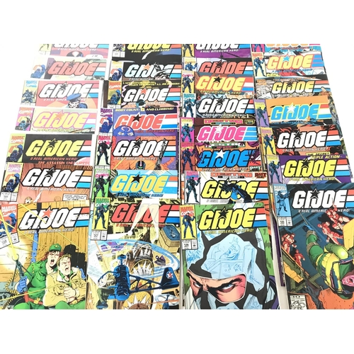 569 - A Box Containing a Large Collection of G.I. Joe Comics.