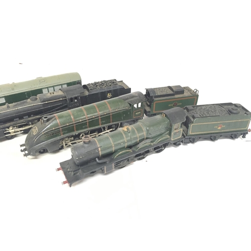 578 - 4 X Loose 00 Gauge Locomotives. Including Wrenn. Hornby Dublo