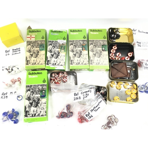 6 - A Collection of Loose and Boxed Subbuteo Teams.