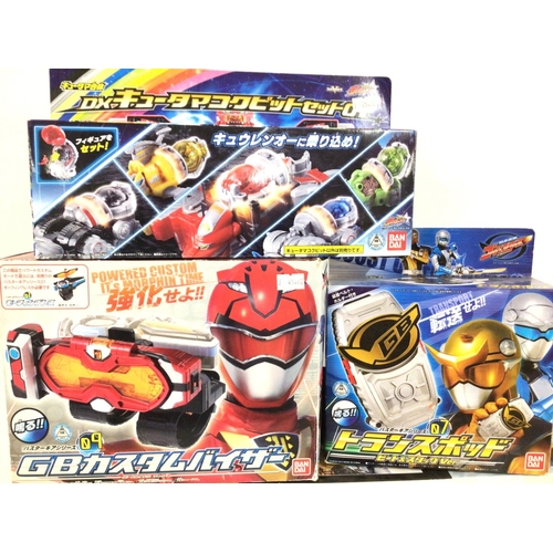 60 - A Collection of Japanese Power Rangers toys Boxed.