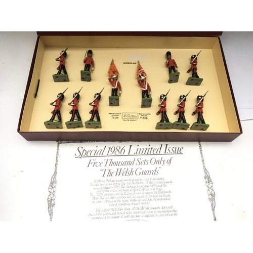 628 - A Boxed Britains Welsh Guards Set #5186 limited Edition.