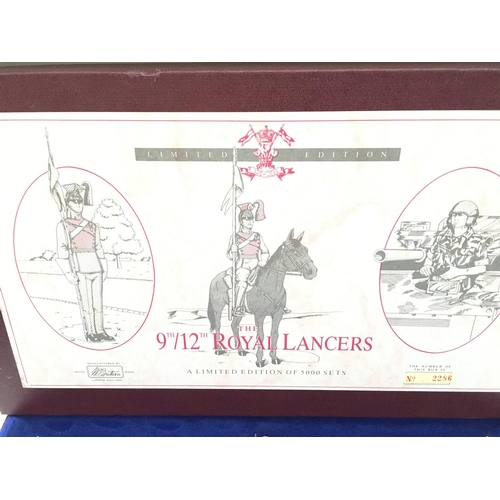 636 - A Boxed Britains 9th/12th Royal Lancers #5392 Limited Edition.