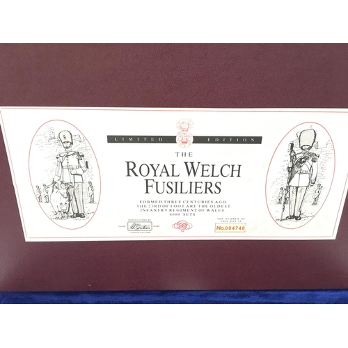 637 - A Boxed Britains Royal Welch Fusiliers Set #5292.