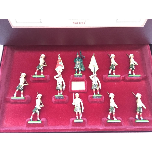 640 - A Boxed Britains Seaforth Highlanders Set #5188.