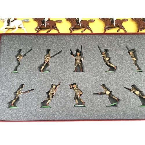 645 - 2 X Boxed Britains Sets. British Heavy Brigade #00169 and City Imperial Volunteers #00261.