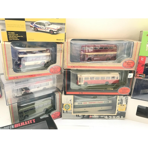 651 - A Collection of Various Boxed Diecast including EFE. Britbus. Corgi Etc. No Reserve.