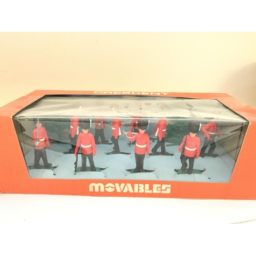 656 - 2 Boxed Crescent Toys Movables. Commandos and Grenadiers #900 and 901.