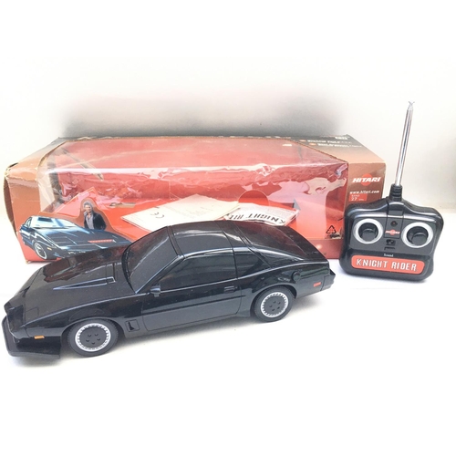 675 - A Boxed Hitari Remote Controlled Knight Rider. Box Is Worn.