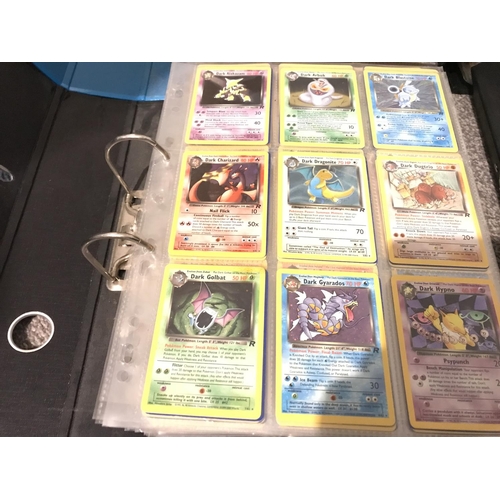 694 - 7 Binders Containing A Large Collection of Vintage pokemon Cards. Including Promos. Base Set. Base s... 