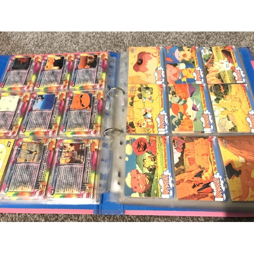 695 - A Binder containing Topps Pokemon Cards. No Reserve.