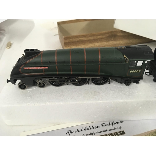 71 - Boxed Bachmann special limited edition Class 4 no. 60007 Sir Nigel Greeley. No. 41 of 350. OO gauge.