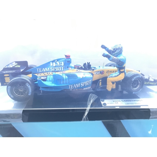 791 - 5 X Boxed Hot Wheels 1:18 Scale F1 Cars.