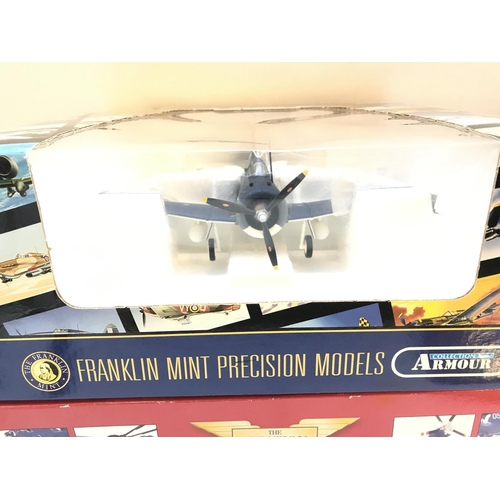 799 - A Boxed Corgi Westland Sea King HAS MKI #AA33410 and a Franklin Mint DB 1 Dauntless. (2).