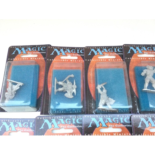 843 - A Complete Set of Series 1 Magic Of The Gathering Miniatures. 12 in 2 original Shipping Boxes.