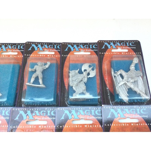 843 - A Complete Set of Series 1 Magic Of The Gathering Miniatures. 12 in 2 original Shipping Boxes.