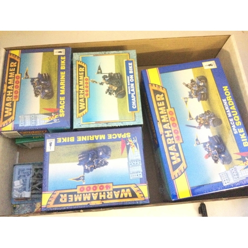 848 - A Games Workshop Warhammer 40K-Space Marine Dark Angles Ravenwing Attack Force. Boxes Still Sealed i... 