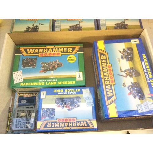 848 - A Games Workshop Warhammer 40K-Space Marine Dark Angles Ravenwing Attack Force. Boxes Still Sealed i... 