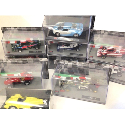 863 - A Box Containing Various Diecast including James Bond and Various Racing Cars.