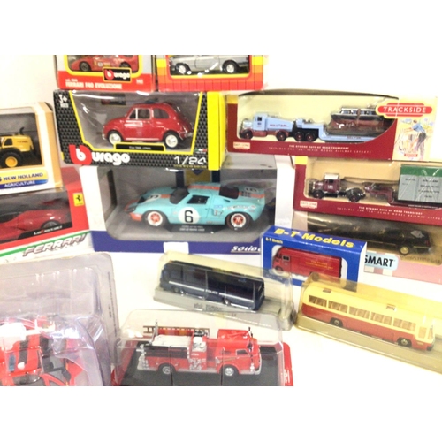 872 - A Collection of Various Boxed Diecast including Burago. Days Gone etc.