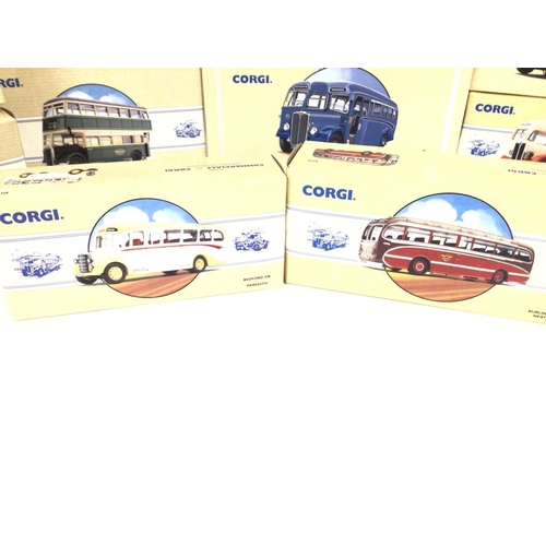 90 - A Collection of Corgi Classics Buses etc.