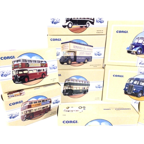 90 - A Collection of Corgi Classics Buses etc.