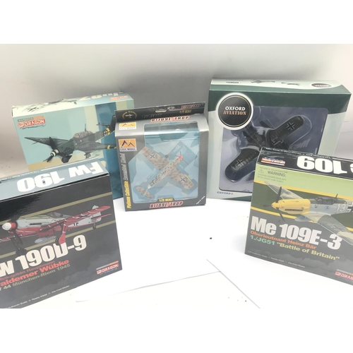 933 - A Collection of boxed Diecast Aircraft Including Dragon Models. Oxford and Easy Model. NO RESERVE