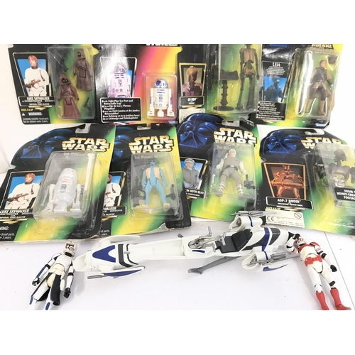 935 - A Collection of Star Wars Power of the Force Figures and a Iron Man 3 Magnetic Figure. NO RESERVE