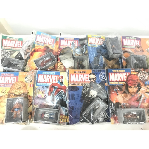 938 - A Collection of The Classic Marvel Figurine Collection.(2).