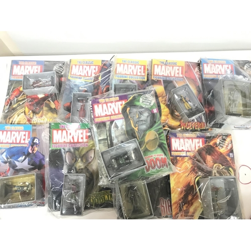 938 - A Collection of The Classic Marvel Figurine Collection.(2).