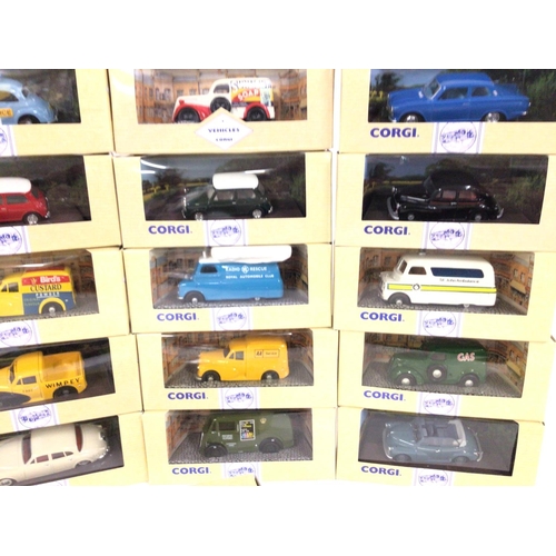 97 - A Collection of Boxed Corgi Classic Vehicles. All Boxed.