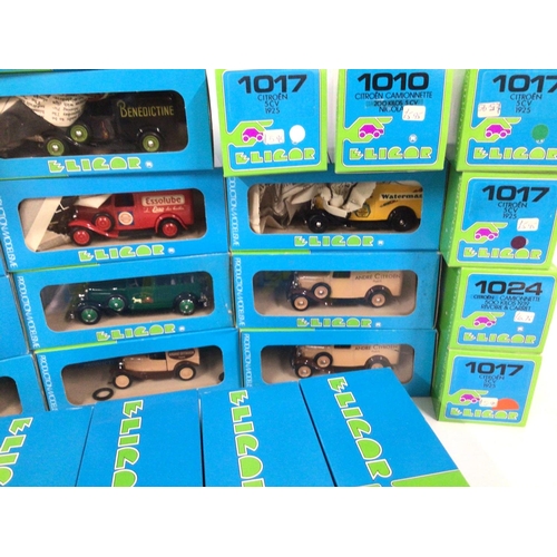 98 - A Collection of Elicor Models all boxed.