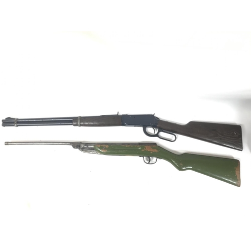 128 - Two BB  gun rifles including a lever action Daisy 1894 & a Haenel XXX