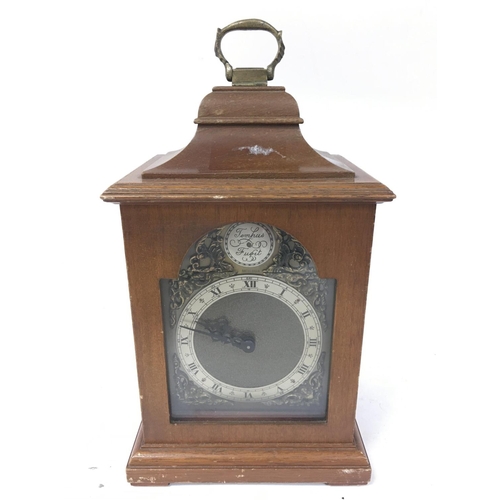 478 - A bracket timepiece clock by Rotherham Of Coventry. Dimensions 10x14x22cm