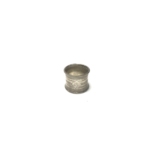 49 - Silver napkin ring