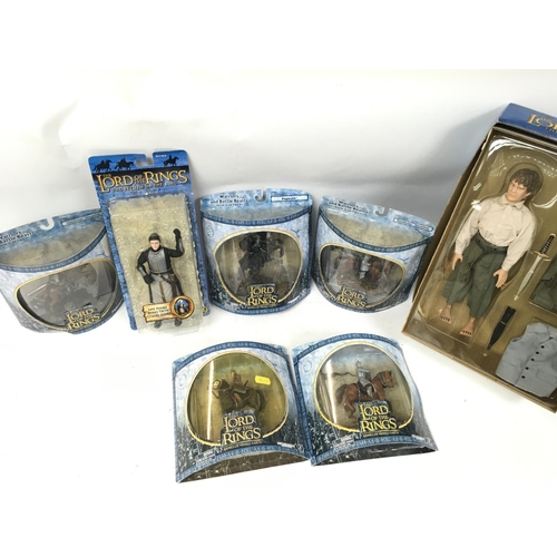 522 - Boxed Lord of the rings figures