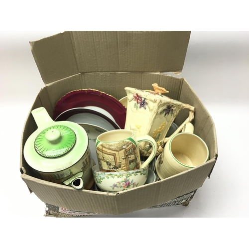 79 - Box of assorted china (41 pieces)