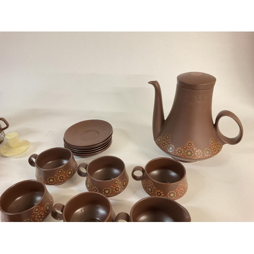 1149 - Two Carlton ware coffee sets both in good condition. Postage D