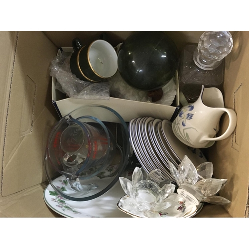 1299 - Collection of assorted ceramics and glassware. Postage D